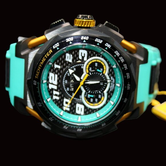 Invicta S1 Rally Men's Watch - 50.5mm, Black, Green (43798) - Picture 1 of 8